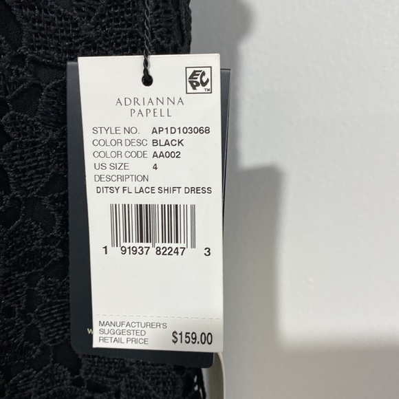 Adrianna Papell flower lace dress - Picture 3 of 4